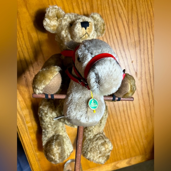 HERMANN BEAR W/ HOBBY HORSE,92 of 100 LIMITED EDITION NEIMAN MARCUS EXCLUSIVE - Picture 11 of 16